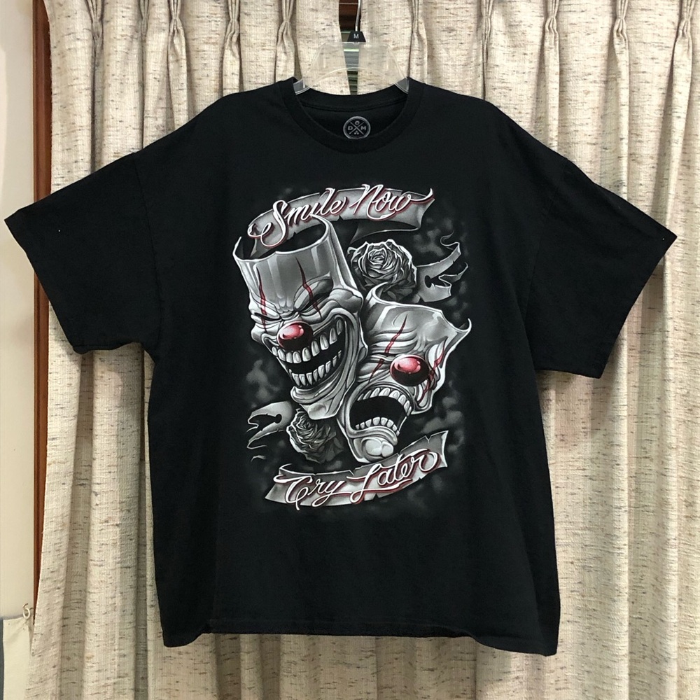Dom "Smile Now, Cry Later" Black Short Sleeve T-Shirt